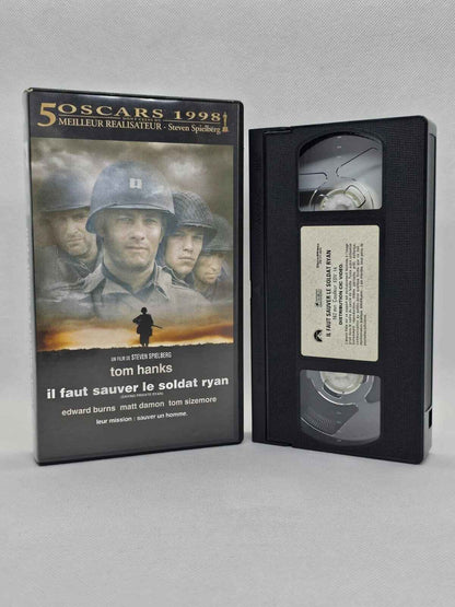 Il faut sauver le soldat Ryan VHS, Film Guerre, Paramount Vidéo, 1998, Tom Hanks