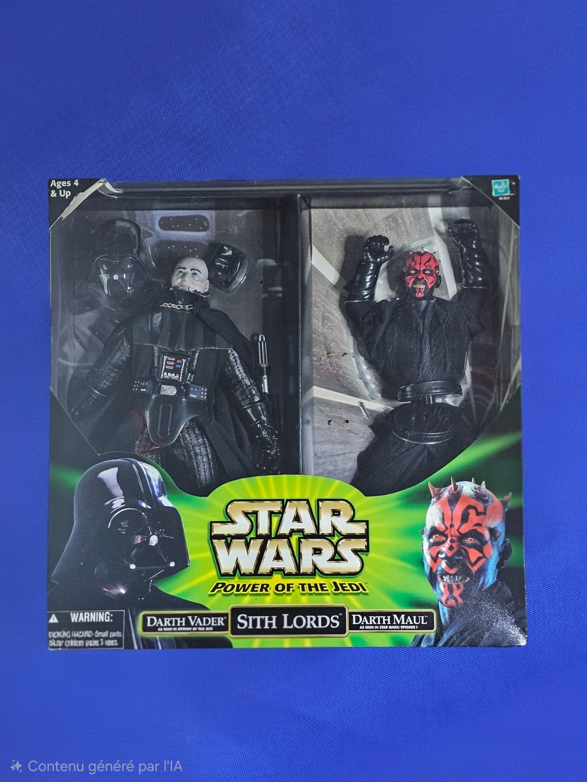 Star Wars Sith Lords, Darth Vader & Darth Maul, Hasbro, 2001, Power of the Jedi,0