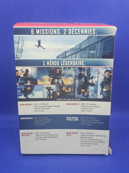 Mission Impossible Coffret 6 Films DVD Tom Cruise Paramount 2018 Sous Blister2