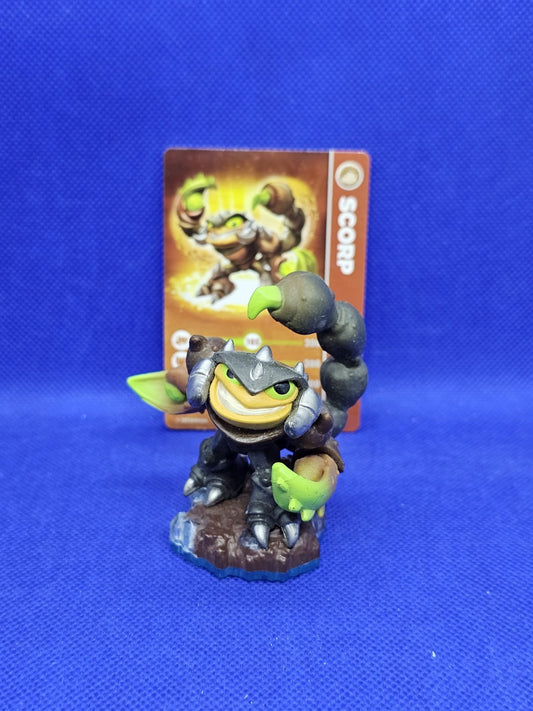 Scorp Skylanders SWAP Force Terre Activision 2013 avec carte0