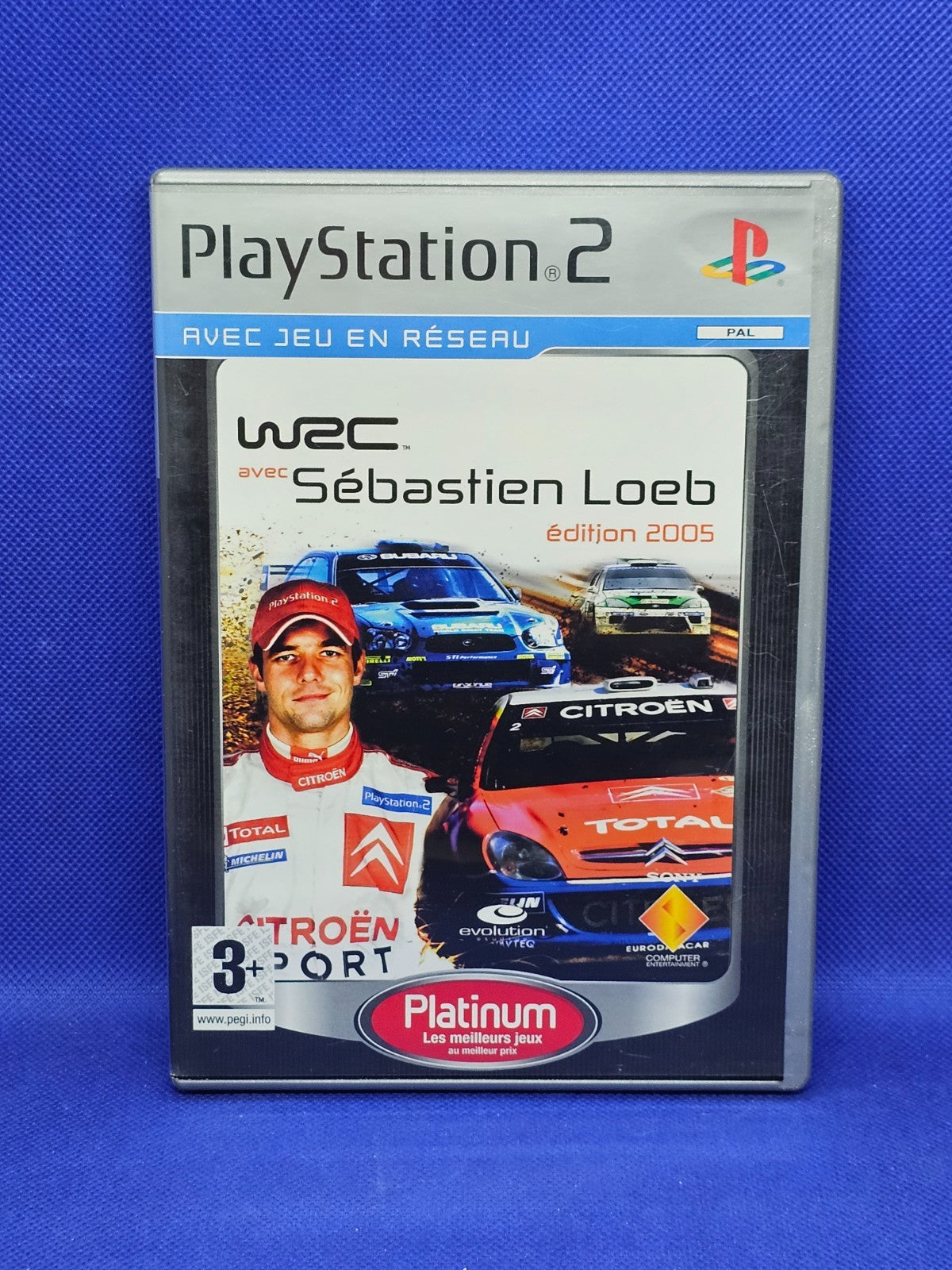 WRC Sébastien Loeb édition 2005 PS2 Platinum PAL FR Sony Complet0