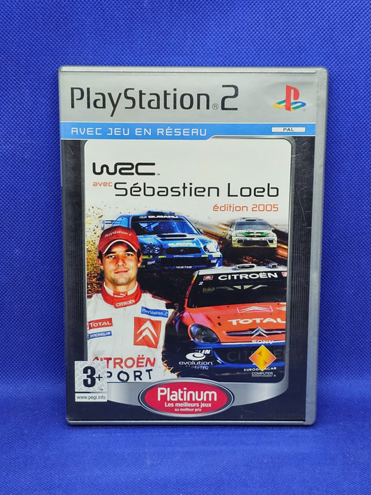 WRC Sébastien Loeb édition 2005 PS2 Platinum PAL FR Sony Complet0