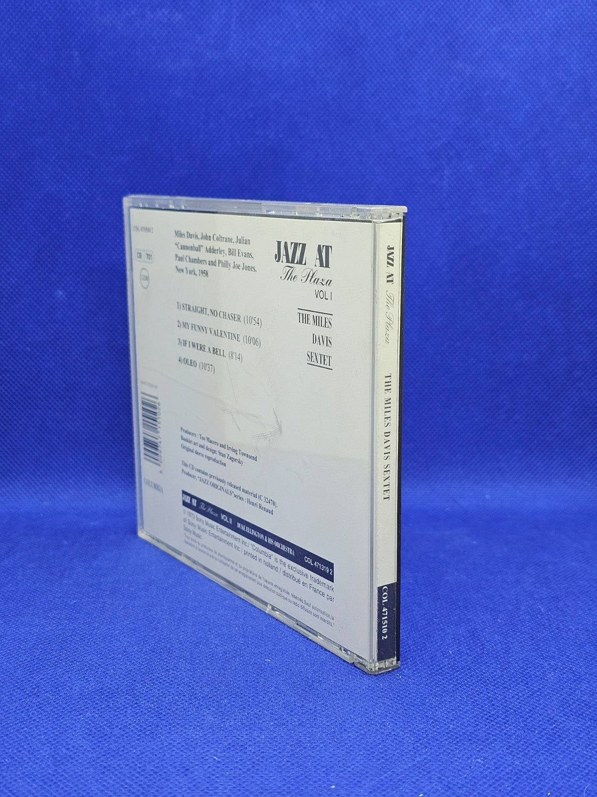 Miles Davis Sextet Jazz at the Plaza Vol 1 CD Columbia Jazz Originals 19921
