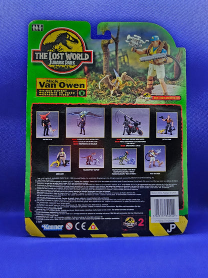 Nick Van Owen, The Lost World Jurassic Park, Kenner, 1997 Opened2