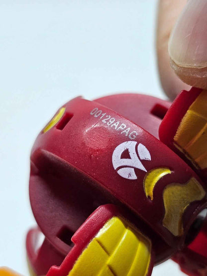Bakugan Cosmic Ingram Pyrus, Baku‑Legacy Gundalian Invaders, Spin Master, ~5 cm