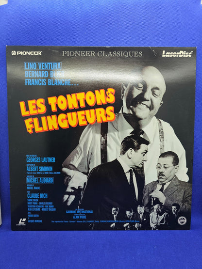 Les Tontons Flingueurs LaserDisc PAL Pioneer Classiques Lino Ventura Georges Lau0