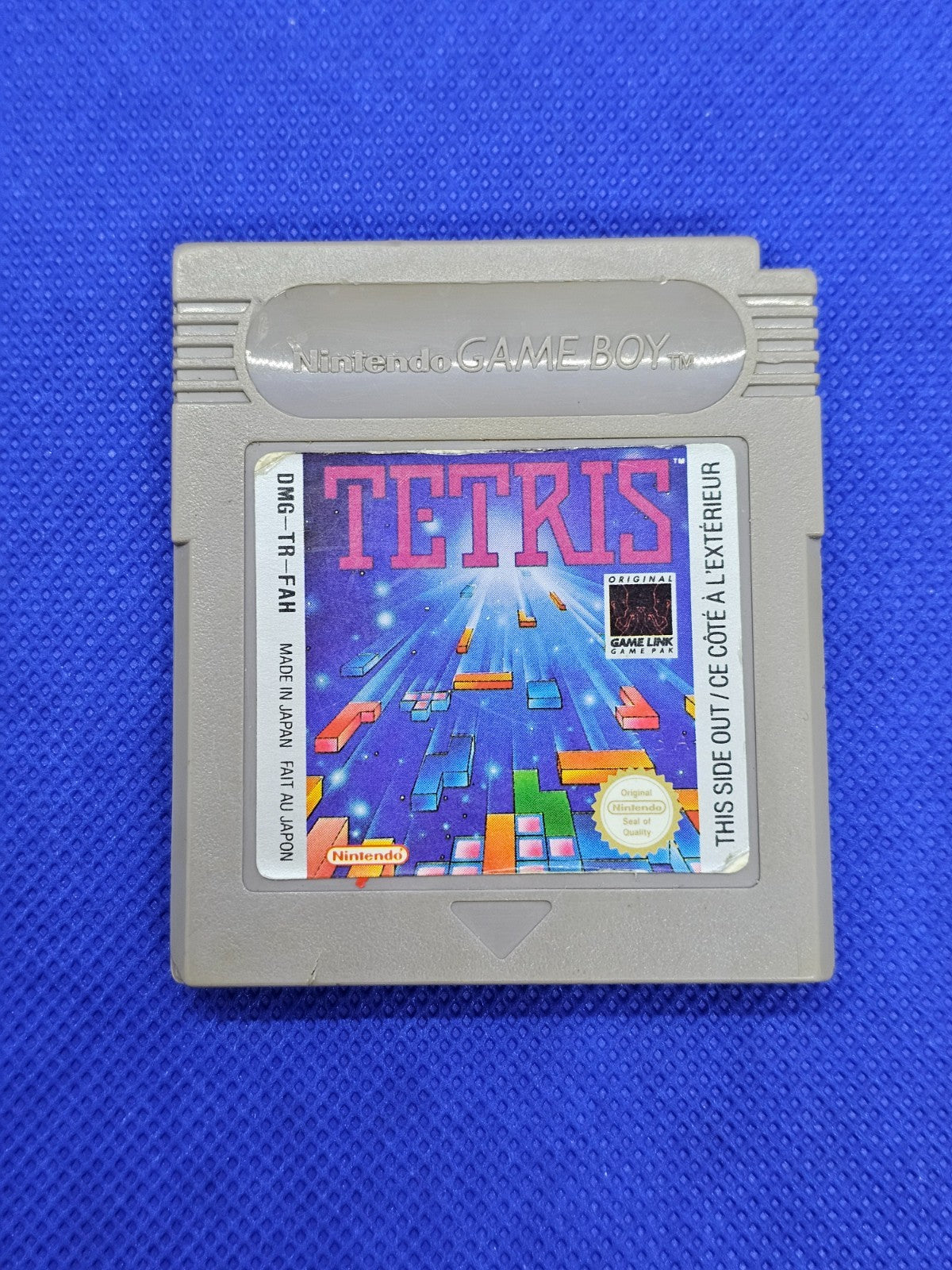 Tetris Nintendo Game Boy 1989 DMG-TR-FAH Version FAH0