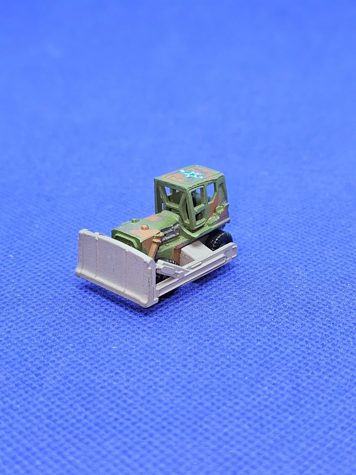 Bulldozer Militaire Micro Machines Galoob 1997 Desert Camo vintage0