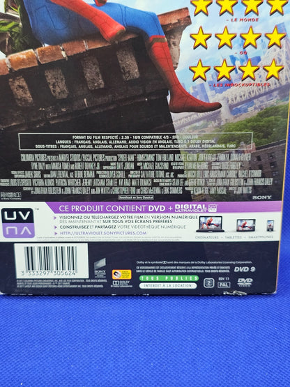 Spider-Man Homecoming DVD + Comic Book, Marvel Studios, Sony Pictures, 2017, Zon2