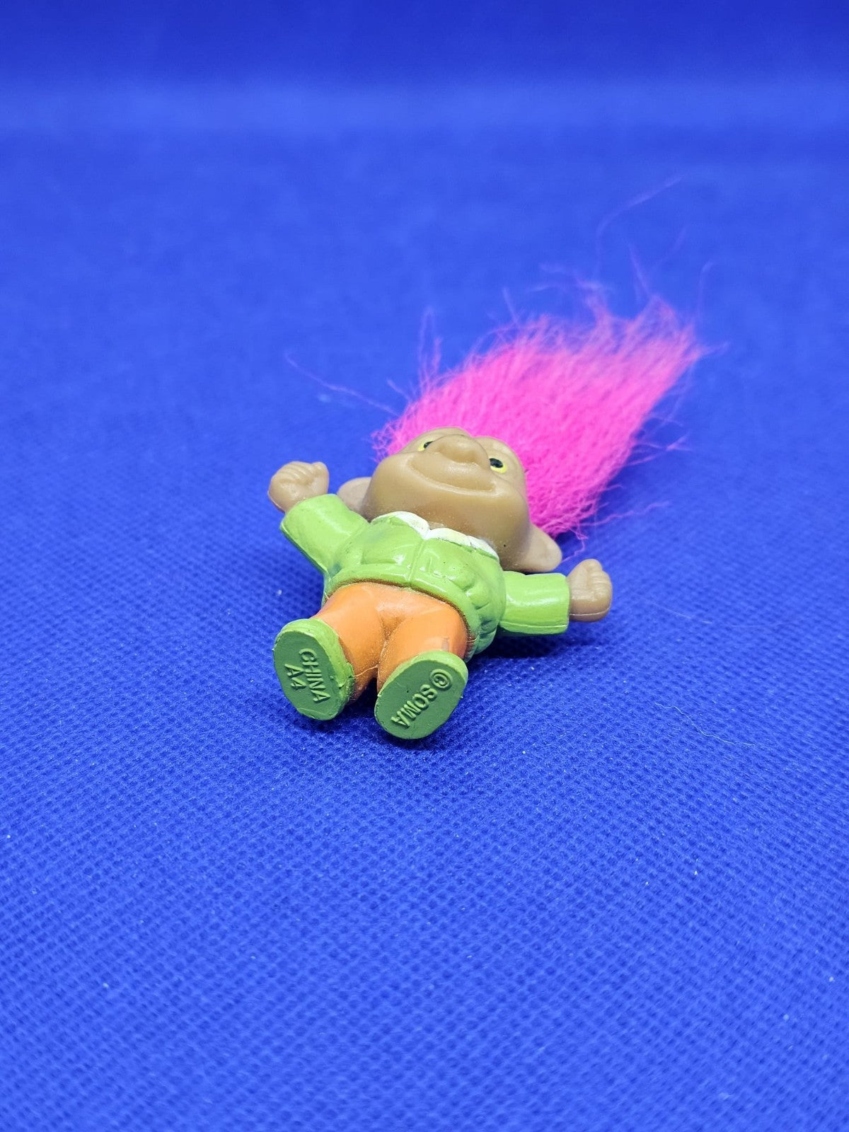 Troll Sport 4 Les Trolls Soma 1992 Figurine PVC Cheveux Roses 10 cm3