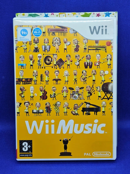Wii Music Nintendo Wii PAL Nintendo 2008 Complet Avec Surboîtier Carton2