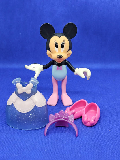 Figurine Minnie Mouse Princesse Disney IMC Toys 2010 PVC 12 cm4