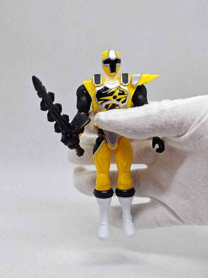 Power Rangers Ninja Steel Yellow Ranger, Bandai, 2017, 12 cm