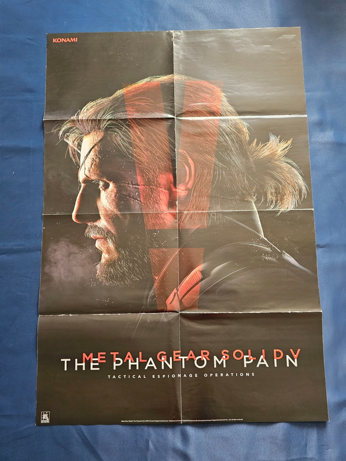 Poster Recto Verso Halo 5 Guardians Metal Gear Solid V Konami Microsoft 60x87cm1
