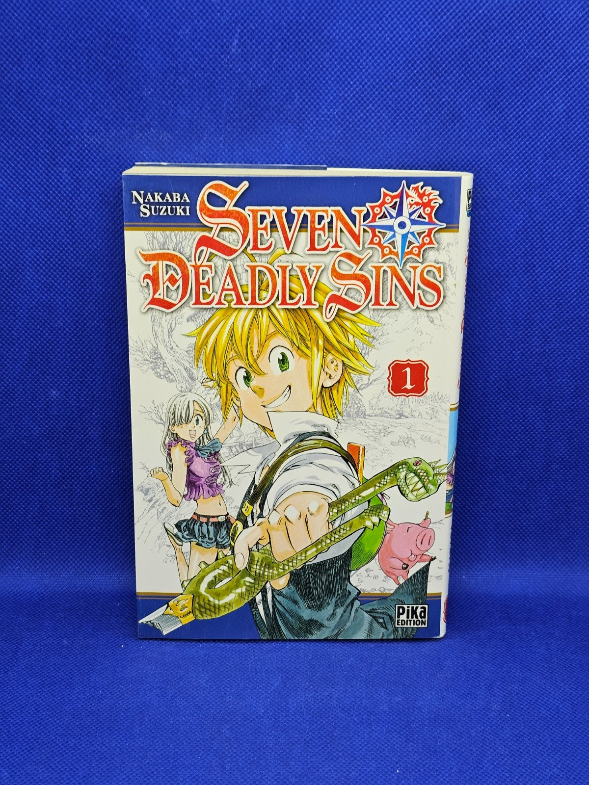 Seven Deadly Sins Tome 1 Manga Nakaba Suzuki Pika Édition VF 18 cm0