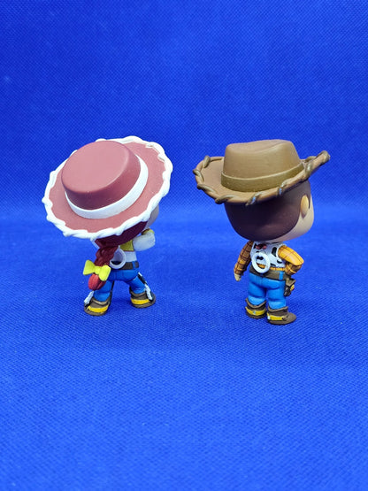 Woody et Jessie Toy Story 4 Funko Mystery Minis Disney Pixar 2019 8 cm1