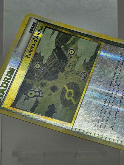 Carte Pokémon Ruines d’Alpha Holo, Cœur d’Or et Âme d’Argent, 2010, 76/90