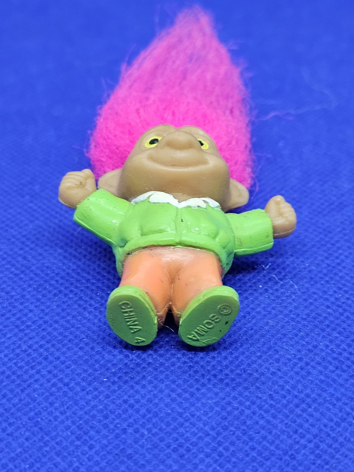 Troll Sport 4 Les Trolls Soma 1992 Cheveux Roses Figurine PVC3