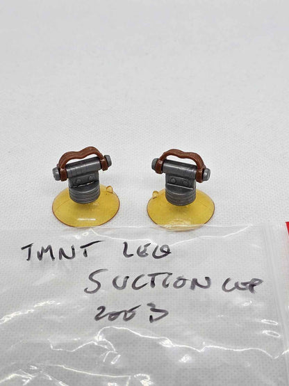 Lot 2 grips ventouse TMNT Sewer Lair Playmates 2003 – accessoires