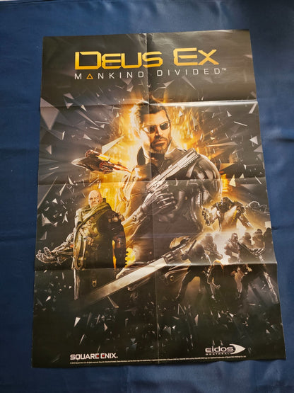 Poster Recto Verso Batman Arkham Knight Deus Ex Mankind Divided Warner Square0