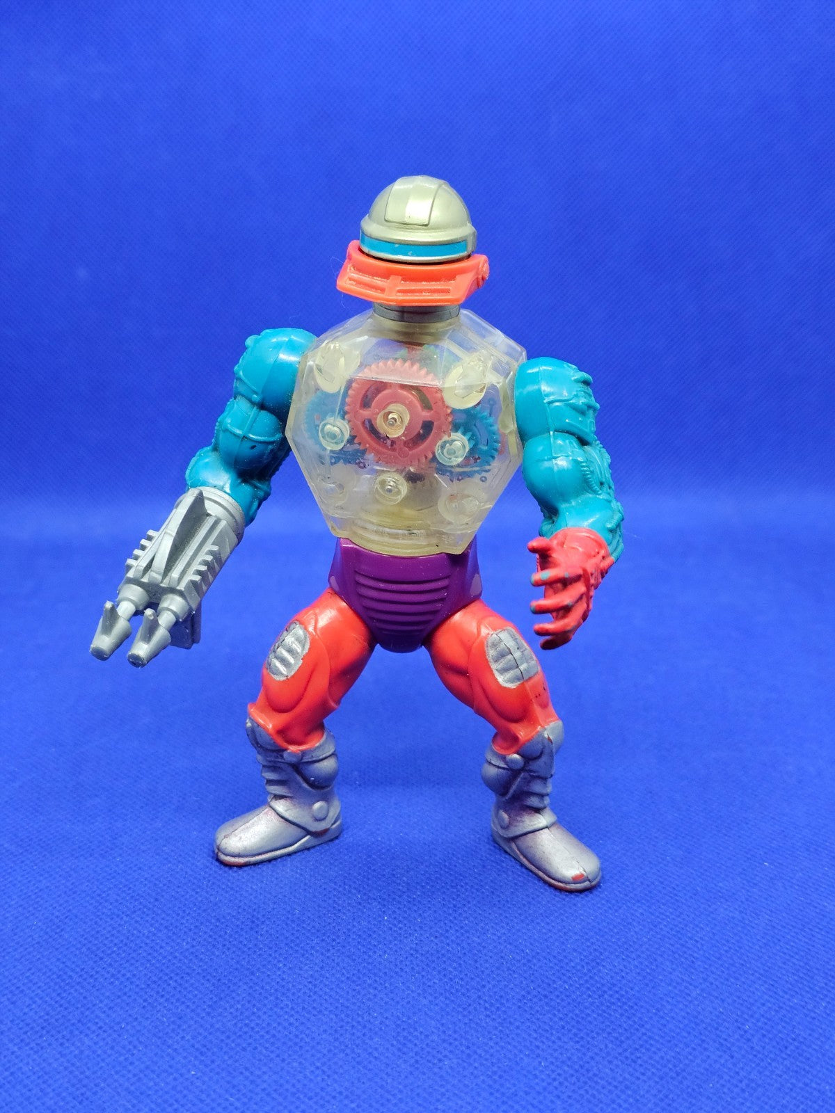Roboto MOTU Les Maîtres de l'Univers Mattel 1985 Fonctionnel 2 Armes1