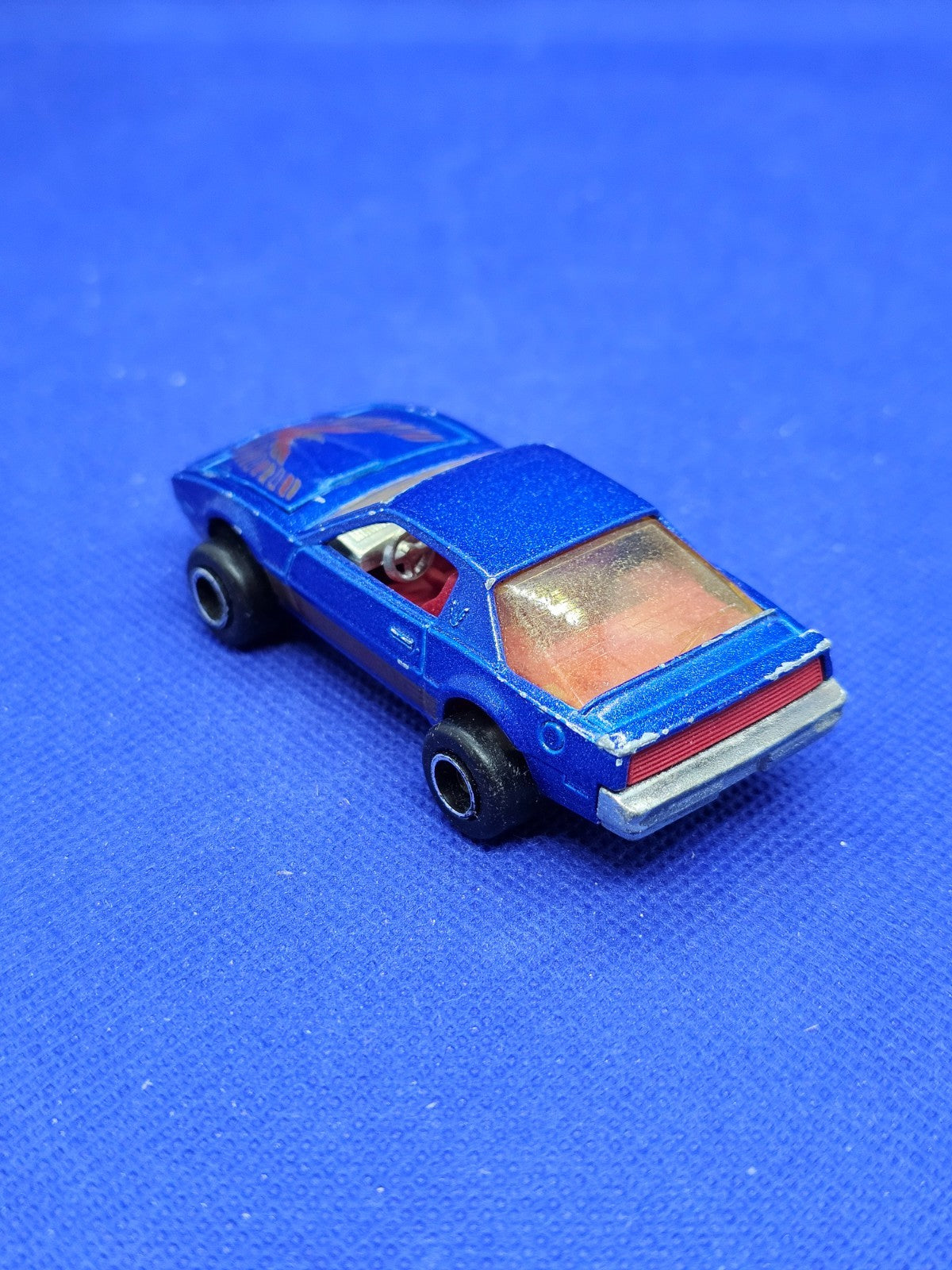 Majorette Pontiac Trans Am Firebird No 248 Made in France 1 62 Bleu Métallisé2