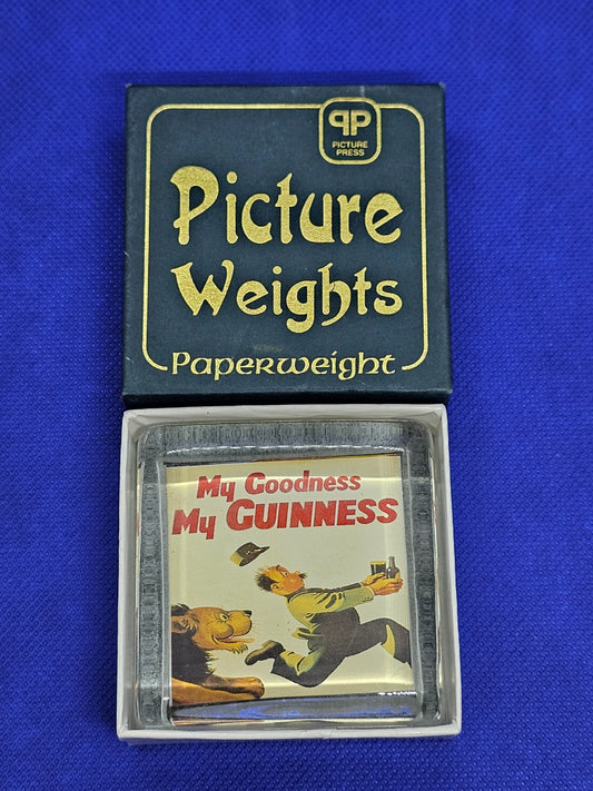 Presse Papiers Guinness My Goodness My Guinness Picture Press Irlande Vintage0