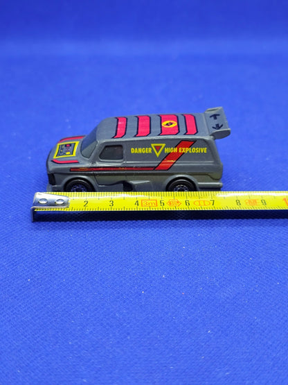 Ford Supervan II Matchbox Heavy Load Danger High Explosive Gris Vintage 19853