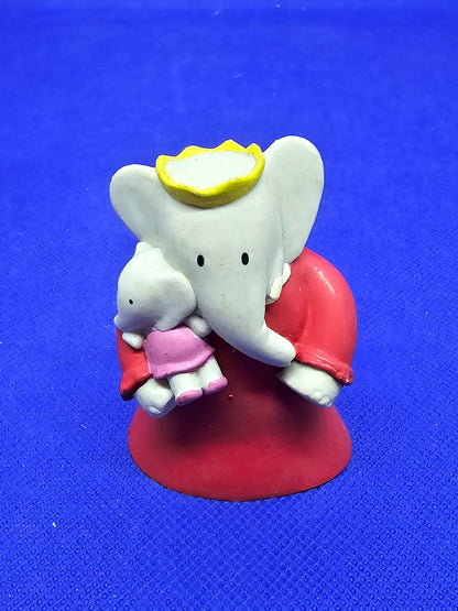 Céleste Isabelle Babar Figurine PVC Plastoy 1994 5 cm0