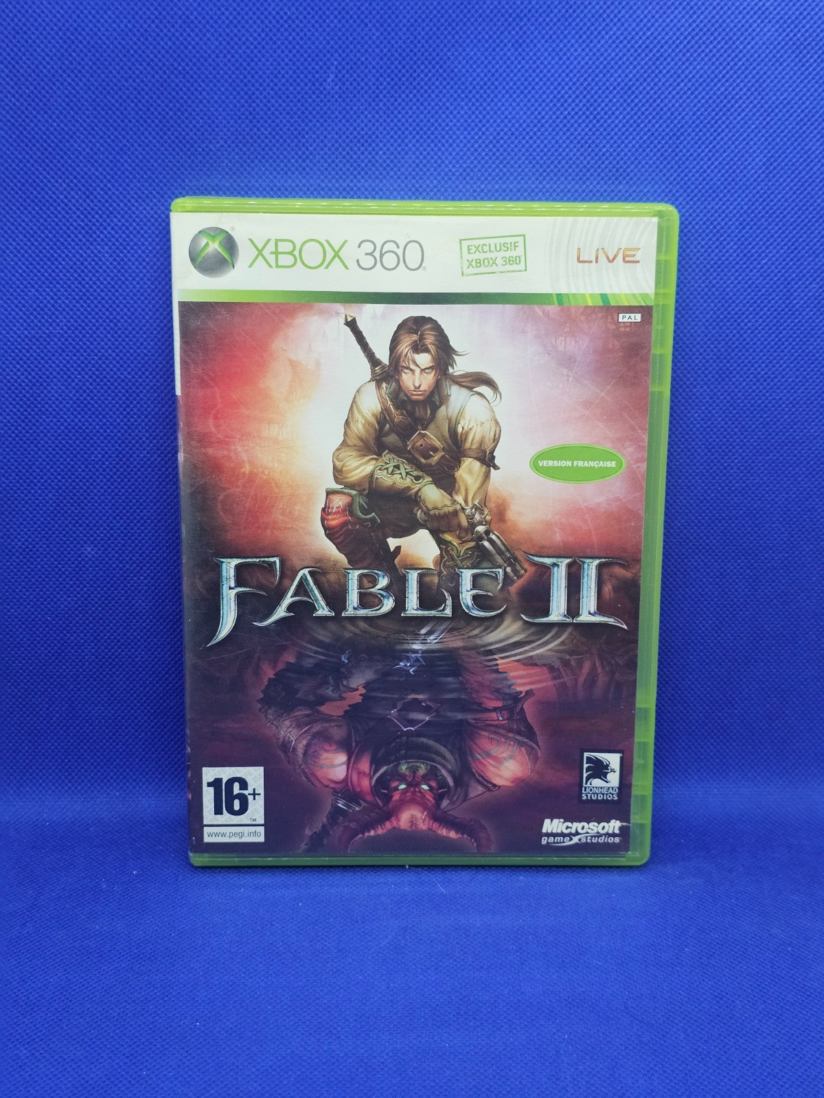 Fable II Xbox 360 RPG Lionhead Microsoft 2008 PAL FR Complet0