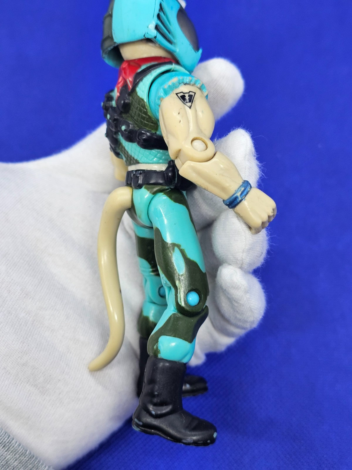 Vinnie Rad Rebel, Biker Mice From Mars, Galoob, 1994, Figurine 12 cm3