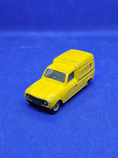 Renault 4 F4 La Poste Solido 143 Made in Portugal Jaune0