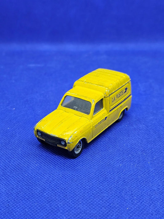 Renault 4 F4 La Poste Solido 143 Made in Portugal Jaune0