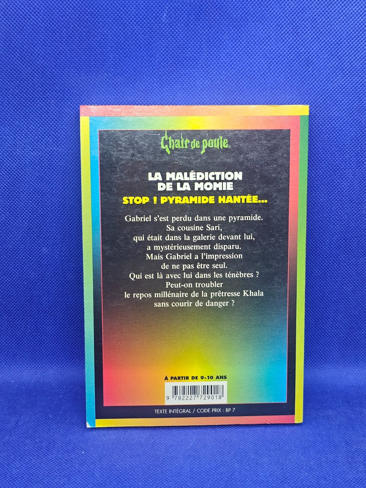 Chair de poule Tome 1 La Malédiction de la momie R L Stine Bayard Poche 19951