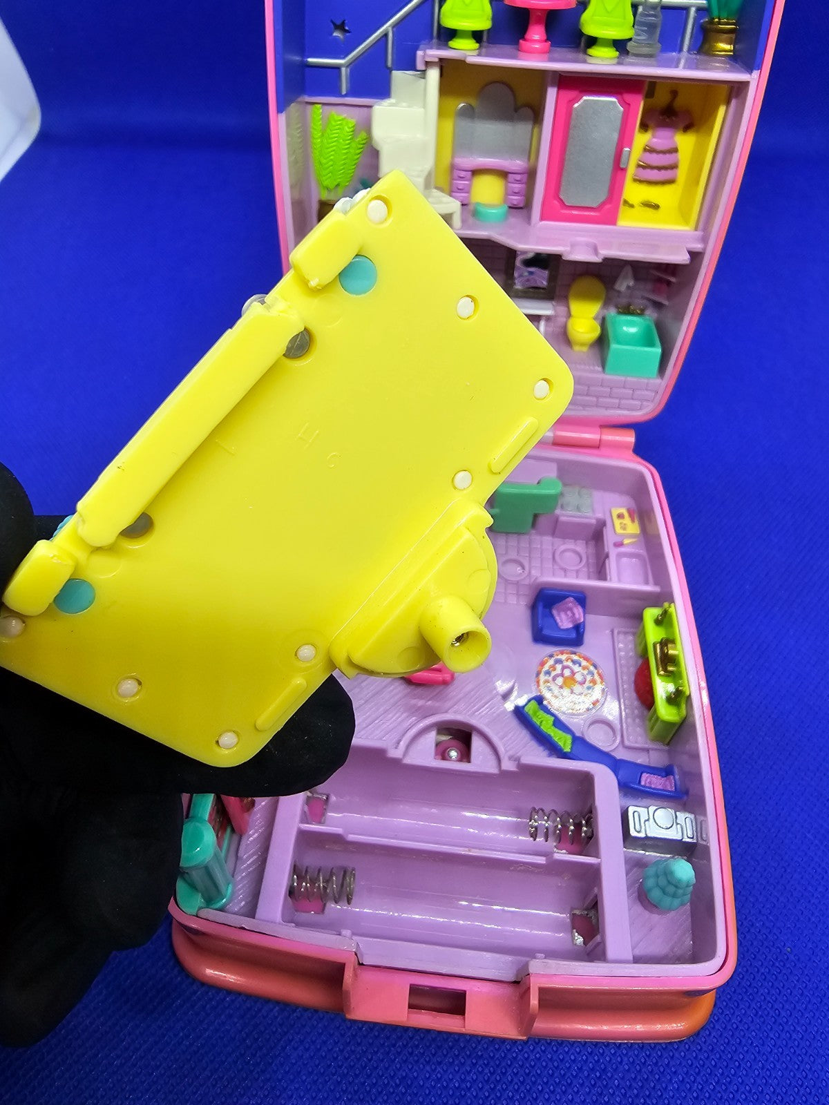 Polly Pocket Star Bright Dinner Party, Bluebird Toys, 1994, Coffret Lumineux Com5