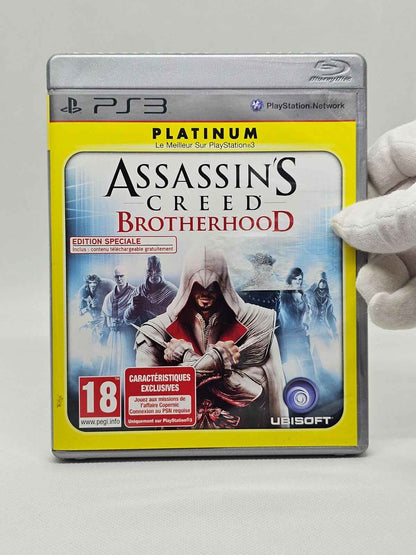 Assassin's Creed Brotherhood, Édition Spéciale Platinum, Ubisoft PS3, 2010, Comp