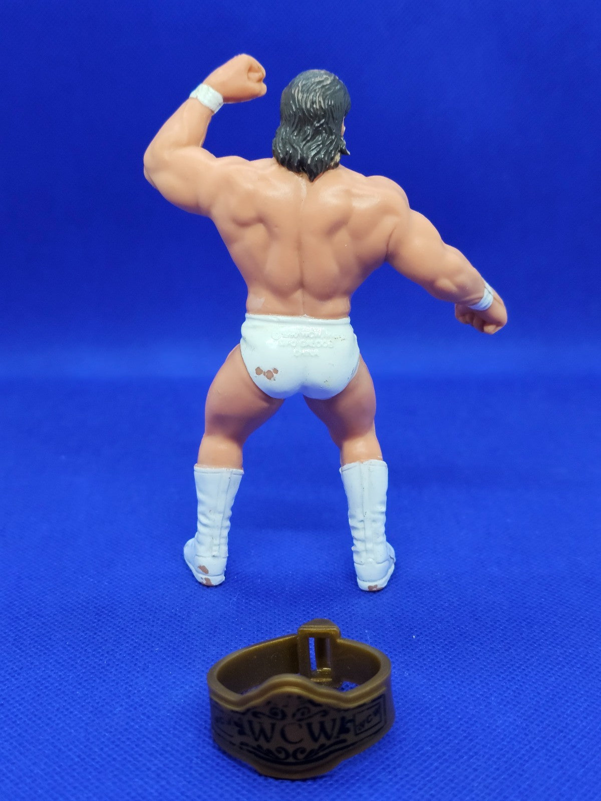Tom Zenk WCW Galoob 1990 Figurine Catch 12 cm Avec Ceinture2