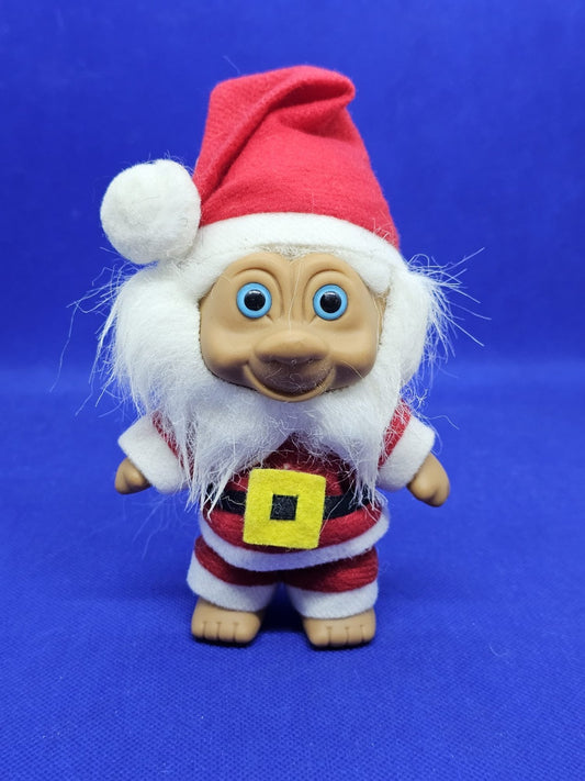 Troll T.N.T. Père Noël Vintage 1991 Santa Claus Tenue Rouge 12 cm0