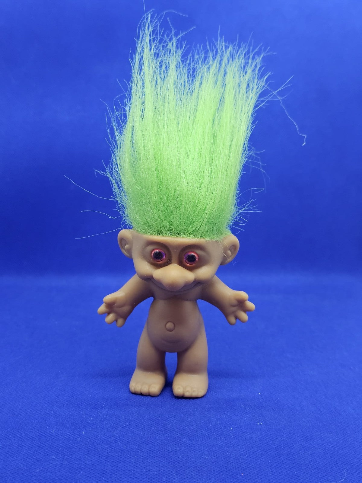 Troll Vintage Cheveux Verts Années 90 10 cm0