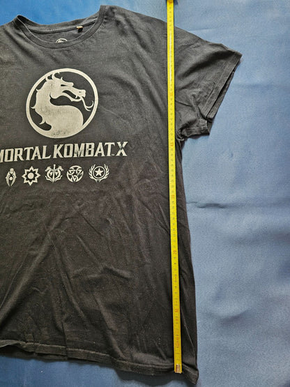 T Shirt Mortal Kombat X Factions Jeu Vidéo Warner Bros XL Noir4