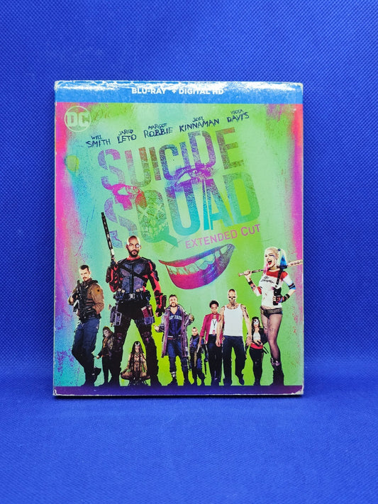 Suicide Squad Extended Cut Blu ray DC Warner Bros 2016 avec fourreau0