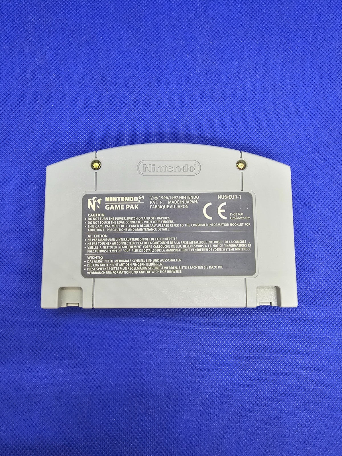 Pokemon Stadium Nintendo 64 N64 PAL FRA Nintendo 2000 Cartouche Seule1