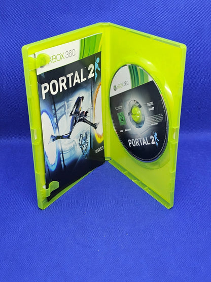 Portal 2 Xbox 360 PAL Français Valve Microsoft 2011 complet2