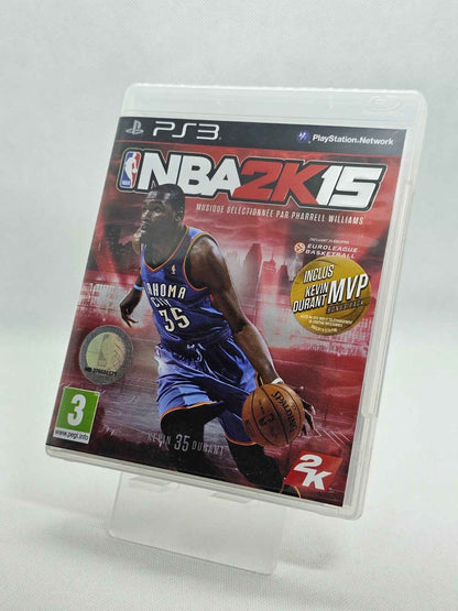 NBA 2K15 PS3, Kevin Durant, 2K Sports, 2014, Complet VF avec Notice