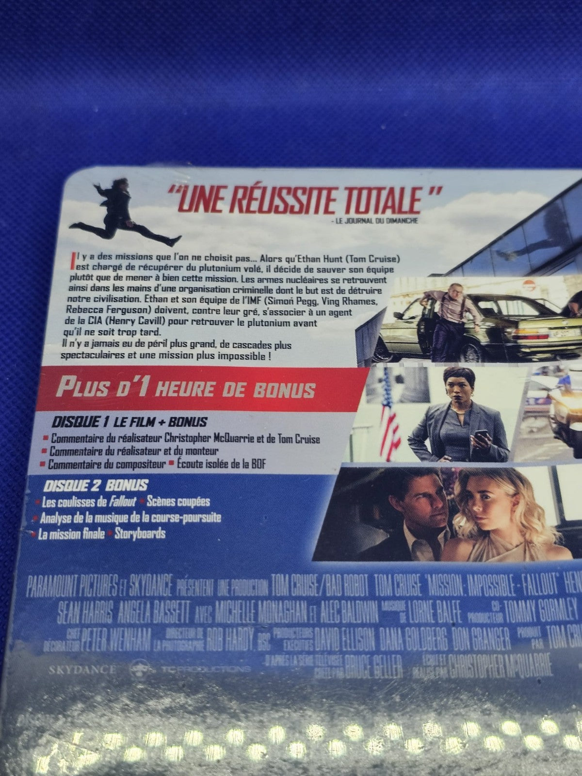 Mission Impossible Fallout Steelbook E.Leclerc Blu-ray édition limitée Paramount2
