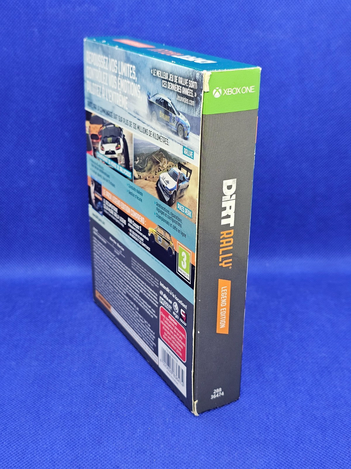 DiRT Rally Legend Edition Xbox One Colin McRae Codemasters 2016 Coffret Blu ray2