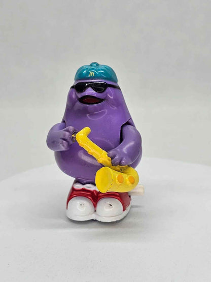 Grimace Saxophoniste, McDonald's Happy Meal, 1993, 8 cm
