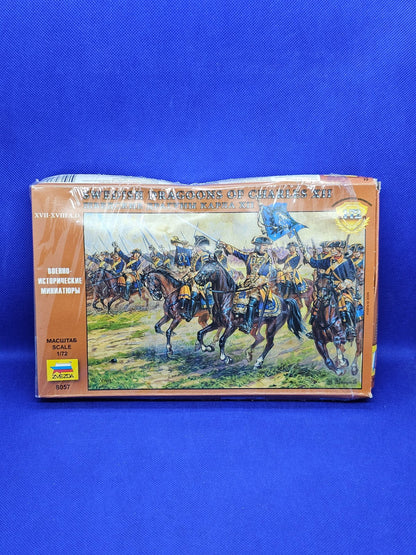 Zvezda 8057 Dragons Suédois Charles XII Swedish Dragoons 172 20080