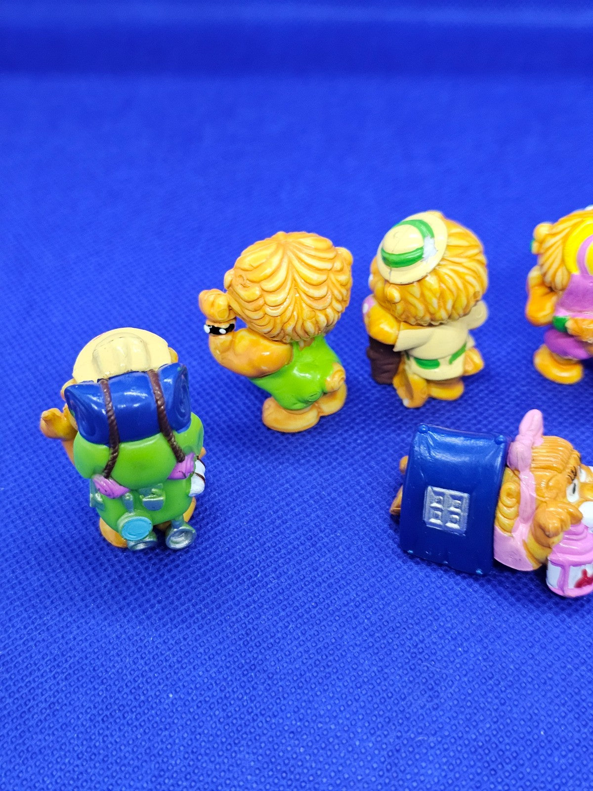 Lot 8 Figurines Leoventuras, Kinder Surprise, Ferrero, 19964