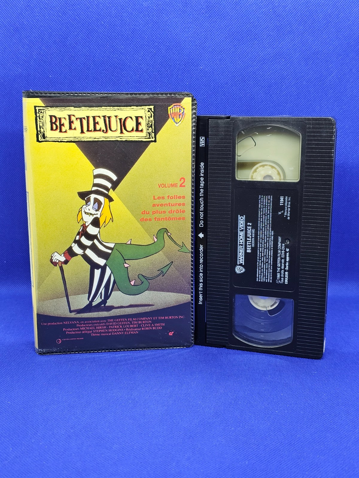 Beetlejuice Dessin Animé Volume 2 VHS Warner Home Video 19890